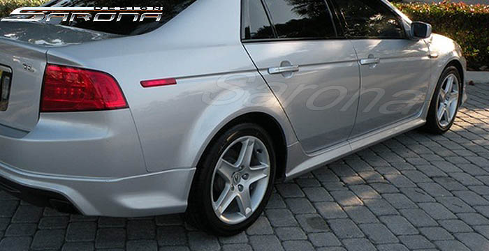 Custom Acura TL  Sedan Side Skirts (2004 - 2008) - $480.00 (Part #AC-004-SS)